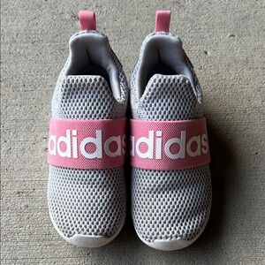 Adidas Kids Sneakers in Gray and Pink